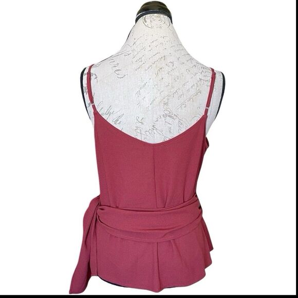 1. State Women's Blouse Medium Wrap Boho Elegant Cocktail Party Romantic Y2k - Picture 4 of 12